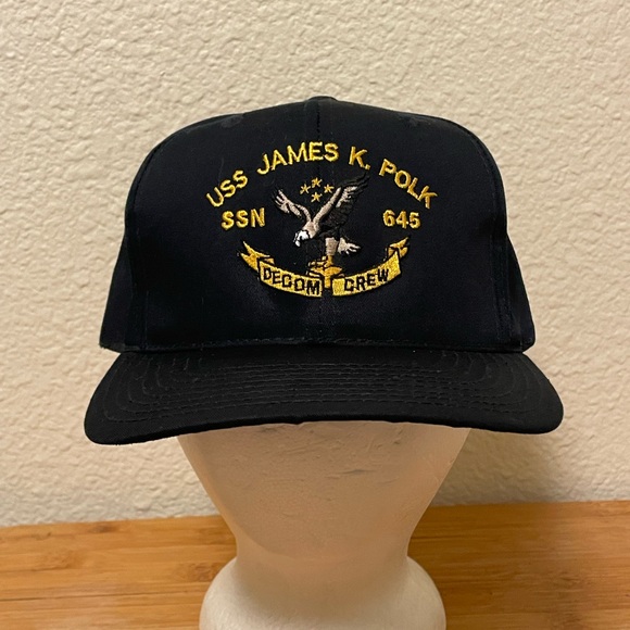 Us Navy Uss James K. Polk SSN-645‎ Hat - Picture 1 of 5